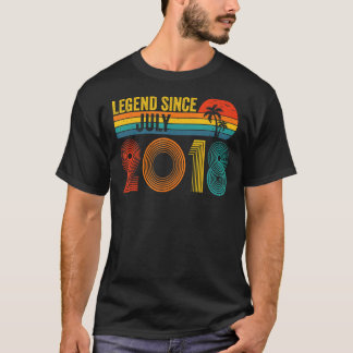Legend Since July 2018 4th   Birthday 4 Years Old T-Shirt
