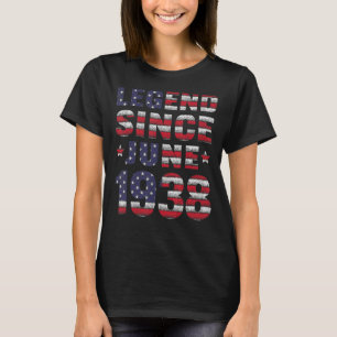 Legend Since June 1938 84th Birthday 84 Years Old T-Shirt