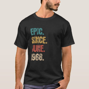 Legend Since June 1968 54 Year Old 54th Birthday T-Shirt