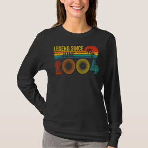 Legend Since June 2004 18th Birthday 18 Years Old T-Shirt