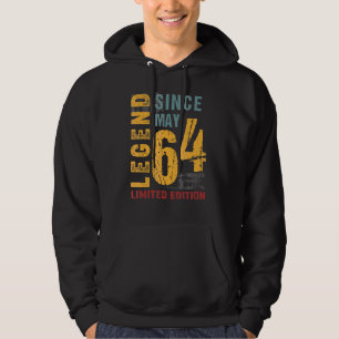 Legend Since May 1964 For 58 Years Old 58th Birth Hoodie