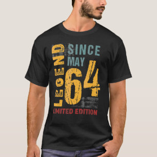 Legend Since May 1964 For 58 Years Old 58th Birth T-Shirt