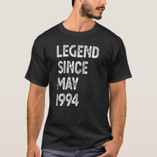 Legend Since May 1994 28th Birthday Men Women T-Shirt