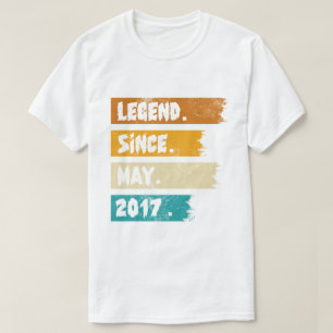Legend Since may 2017 T-Shirt