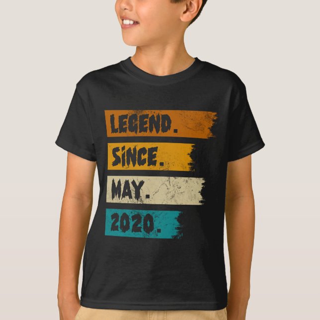 Legend Since may 2020 T-Shirt (Front)