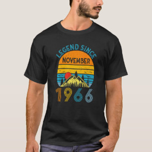 Legend Since November 1966 56th Birthday 56 Years T-Shirt