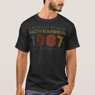 Legend Since November 1987, Limited Edition Men's  T-Shirt
