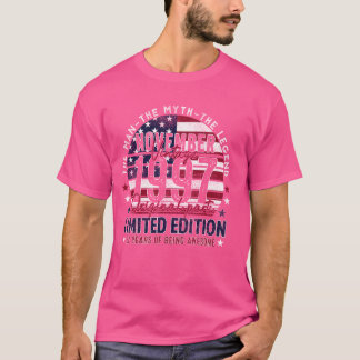 Legend Since November 1997 27th B-day 27 Years Old T-Shirt