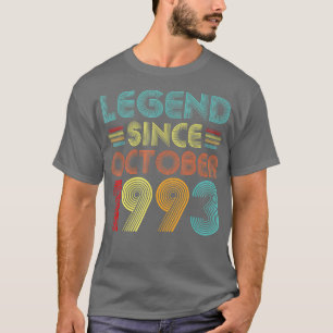 Legend Since October 1993 29 Years Old 29th Birthd T-Shirt