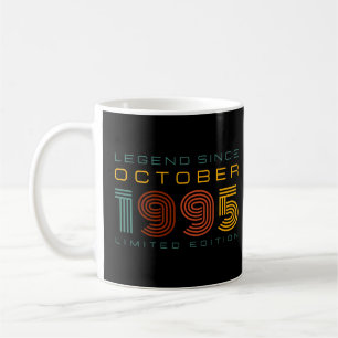 Legend Since October 1995, Limited Edition Men's Coffee Mug
