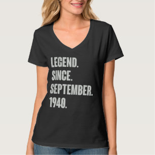 Legend Since September 1940 82 Year Old 82nd Birt T-Shirt