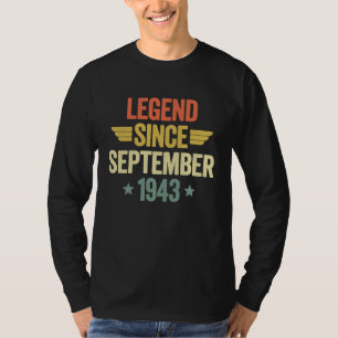 Legend Since September 1943 T-Shirt