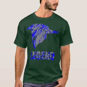 Legend Spartan Spartan Helmet BlueGym Motivation F T-Shirt