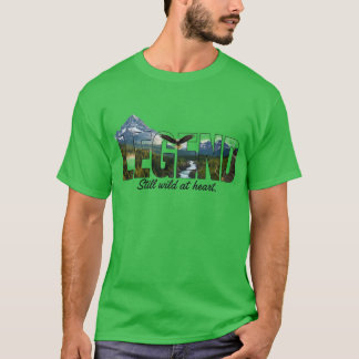 Legend Still Wild at Heart Outdoor Graphic T-Shirt