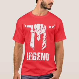 Legend Viking Beast On Gym Motivation Fitness Sayi T-Shirt