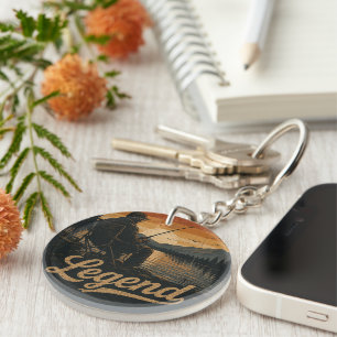 Legend Vintage Fishing Keychain