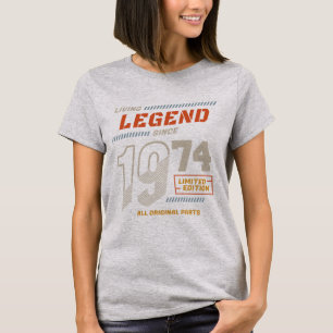 Legend Vintage Since 1974 Limited Edition T-Shirt