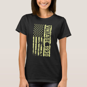 Legend Vintage Us Flag Since 1930 For Men Women 19 T-Shirt
