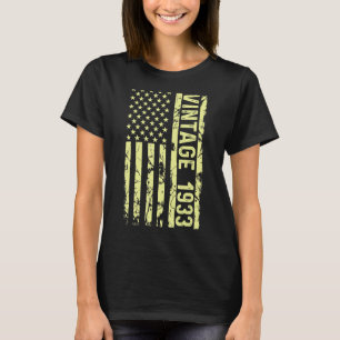 Legend Vintage Us Flag Since 1933 For Men Women 19 T-Shirt