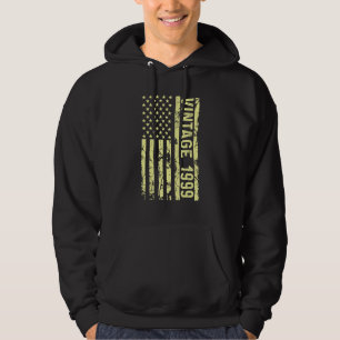 Legend Vintage Us Flag Since 1999 For Men Women 19 Hoodie