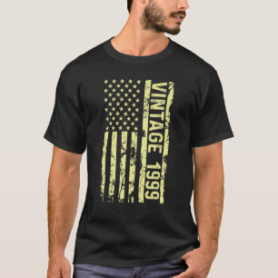 Legend Vintage Us Flag Since 1999 For Men Women 19 T-Shirt