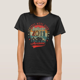 Legend Was Born In September 2011 11 Years Of Bein T-Shirt