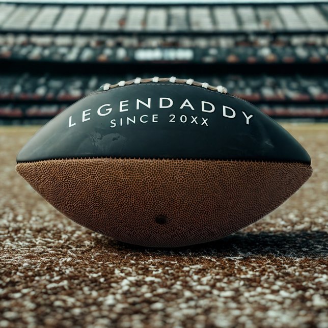 Legendaddy for Legendary Dads simple minimalist  American Football (football for dad)