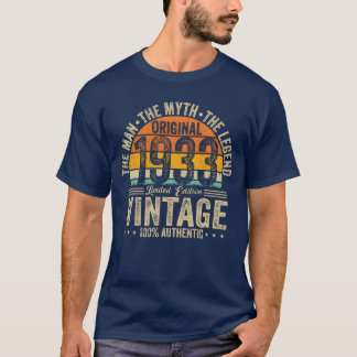 Legendary 1933 Birthday Gift girl T-Shirt