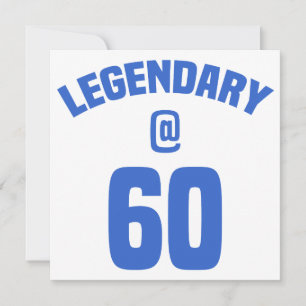 Legendary 60th Birthday Card