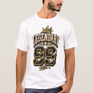 Legendary 99 – Vintage Number Varsity Streetwear T-Shirt