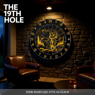 Legendary Aim: Bigfoot’s Challenge Dartboard