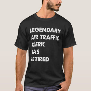 Legendary Air Traffic Clerk Has Retired T-Shirt