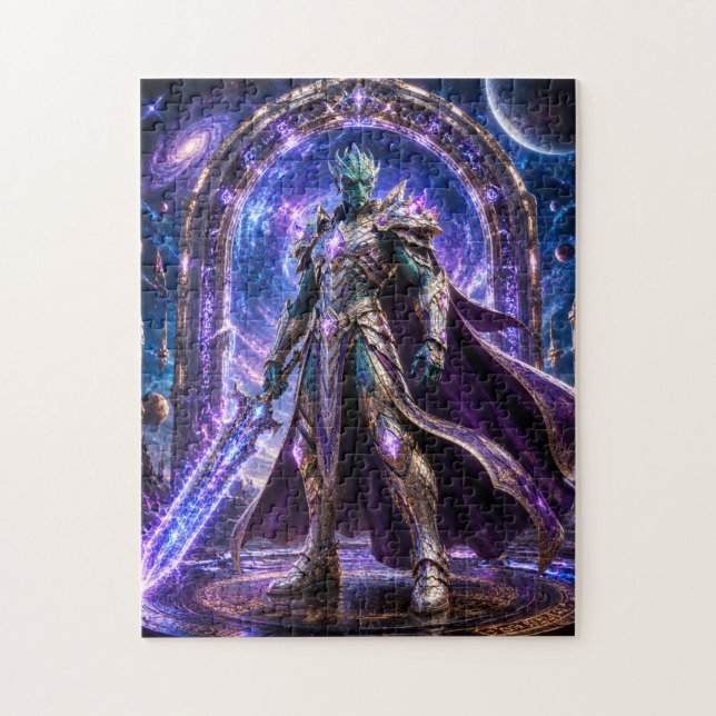 Legendary Alien Warrior Puzzle (Vertical)