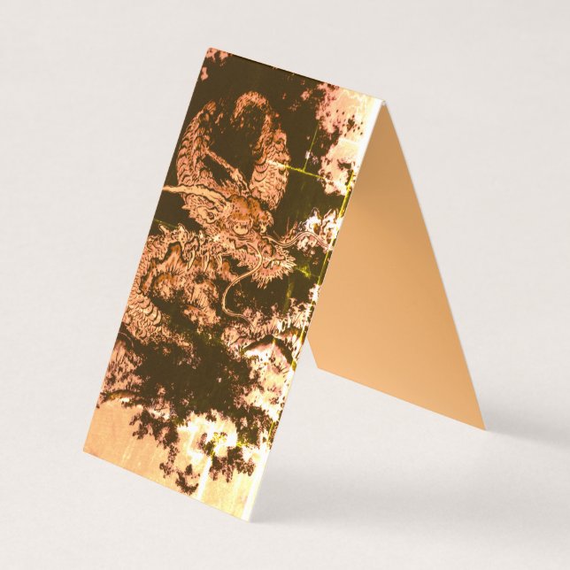 Legendary Ancient Ink Dragon Business Card (Front)