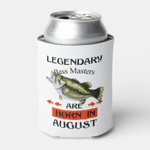 Legendary Bass Masters Are Born in August Can Cooler