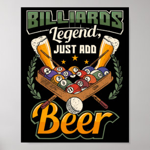 Legendary Billiards Poster