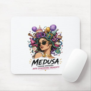 Legendary Birthday Celebration Party Art Mouse Mat