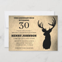 Legendary Buck 30th Birthday Hunting