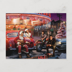 Legendary Christmas Holiday Postcard