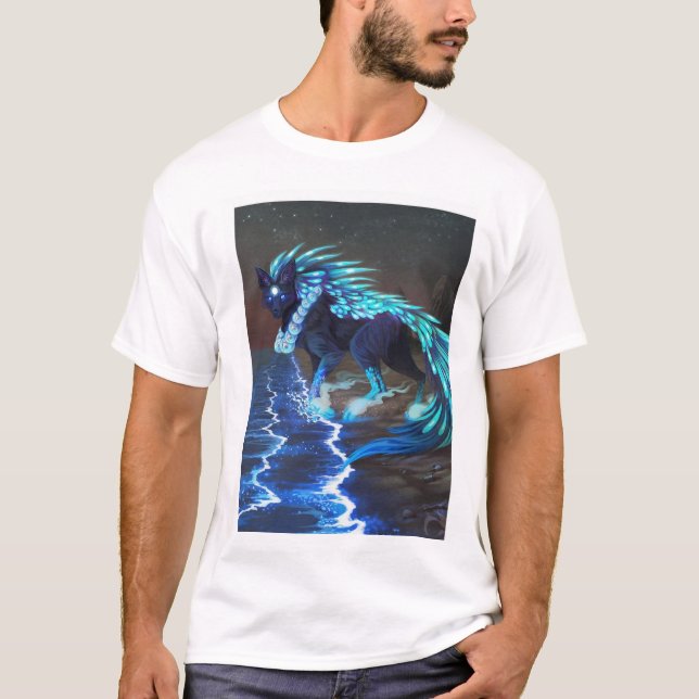 LEGENDARY CREATURES, T-SHIRTS, WOLFIN Graphic T-Sh T-Shirt (Front)
