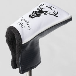 Legendary Dad Buck Silhouette Golf Head Cover