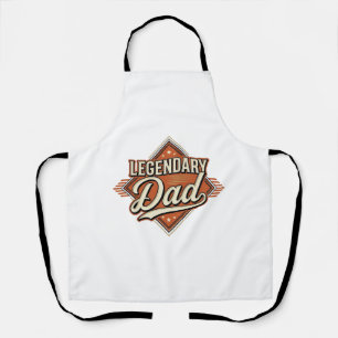 Legendary Dad Vintage Engraving Shirt Design (2)_1 Apron