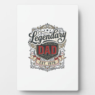 Legendary Dad Vintage Engraving Shirt Design (3)_1 Plaque