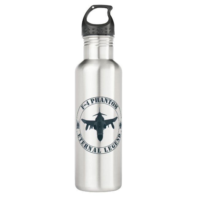 Legendary F-4 Phantom 710 Ml Water Bottle (Front)