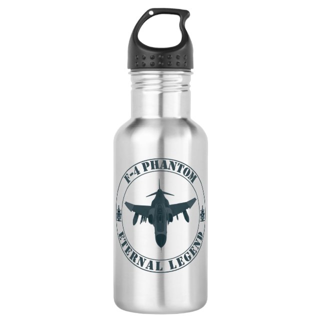 Legendary F-4 Phantom 710 Ml Water Bottle (Front)