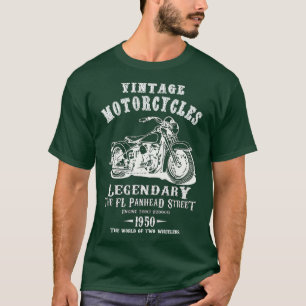 Legendary FL Panhead Street 1950 T-Shirt