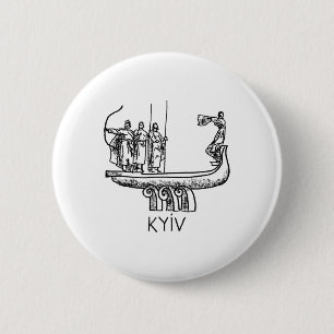 Legendary Founders Of Kiev Kyiv Ukraine T Shirt Te 6 Cm Round Badge