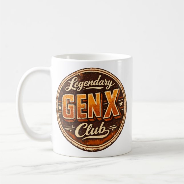 Legendary Gen X Coffee Mug (Left)