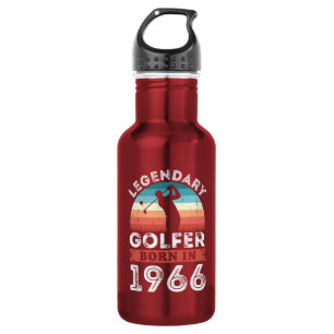 Legendary Golfer Born in 1966 Golfer 60th Birthday 532 Ml Water Bottle