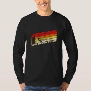 Legendary Golfers Born Are In 1989 33th Vintage Re T-Shirt
